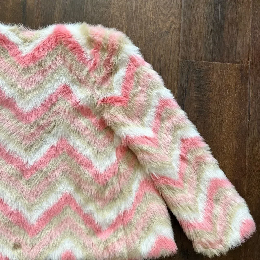Janie and Jack girl coat size 7-8 used condition